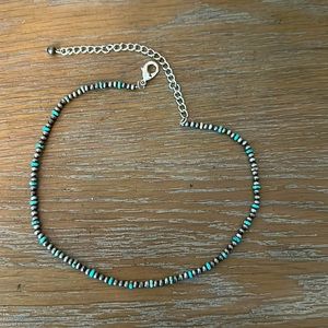 New Navajo pearls and turquoise necklace